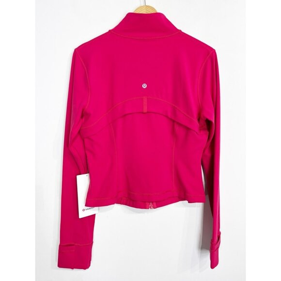 Lululemon NWT Define Cropped Jacket *Nulu Pink Dragonfruit - Picture 3 of 11
